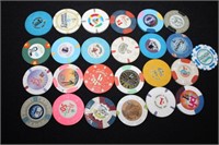 25 $1 Casino Chips