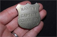 Rankin School Boy Patrol  Captain Badge