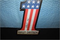 Autographed Harley Davidson #1