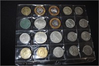 20 Metal Casino Tokens