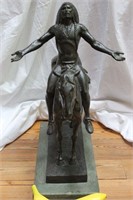 C.E. Dallin Bronze "Appeal to the Spirit" Statue