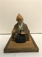 Hand painted Japanese Figure/Tilso on Base