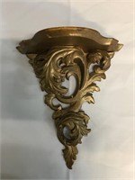 Fancy Carved Wall Sconce