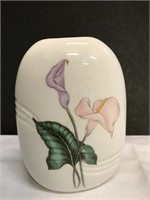 Royal Crown Porcelain Floral Vase