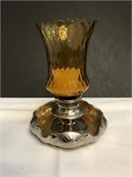 Fancy Decorative Candle Lamp w/Undertray