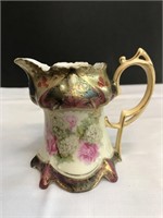 Fancy Floral RS Prussia Pitcher