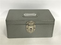 Vintage Swanco lockable metal box