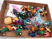 Toy lot. most are Happy Meal toys