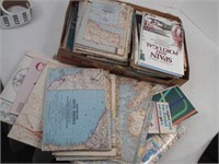 Vintage maps from around the world  1980 back to