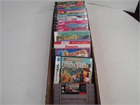 Kids CD's and SNES game and Nintendo DS