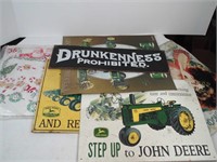 Metal Tractor signs and Christmas Magnets