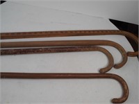 Wooden canes