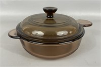 Vintage Vision By Corning Casserole Dish & Lid