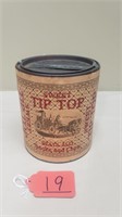 Vintage Tobacco Tub with Steam Fire Engine