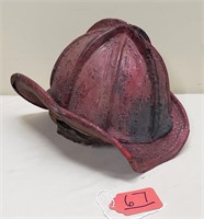 Salty Leather Fire Helmet