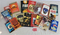 Box lot of Firefighting Books