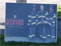 Large FDNY Recruitement Poster