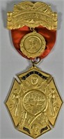 1904 Dunkirk NY Fire Convention Badge