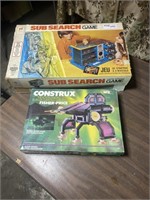 Sub Search Game & Construx Auction-Build