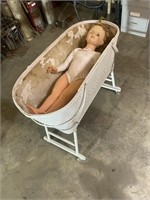 Large Crib & Doll
