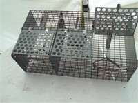 Bird trap.  Double sided.