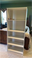 White shelf