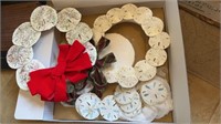 Sand dollar wreaths (2)