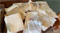 Tea towels and pillow cases