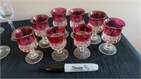 Small kings crown goblets