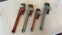 4) Pipe wrenches