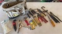 Bag of misc tools
