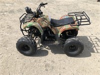 125 CC 4- Wheeler ATV, Runs