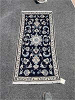 New Persian Nain  Handmade Rug 2'3" x 4'9"