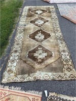 Oushak Handmade Rug 4'10" x 12'1"