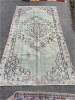 Oushak Handmade Rug 4'10" x 8'10"