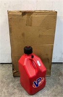 (4) Red Square 5Gal Gas Cans VP Racing