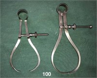 Two screw-thread calipers