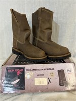 Red Head Boots Size 9.5