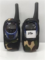 2 Motorola 2-way Radios w/ Cases