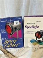 Pair Of Mini Spot Lights- RadioShack