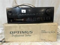 Optimus Pair Receiver & New Duel Cassette Deck
