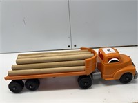 Hubley Kiddie Toy Log Truck