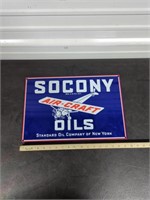 Socony Aircraft Oils sign