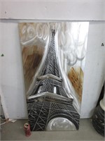 Grande Reproduction sur toile tour Eiffel, 48po
