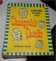 1948 Changeable Charlie Block Game