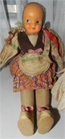 1950's Germany Cloth/Plastic Doll