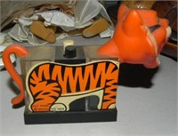 1974 Whirley Tiger Double Case Salt & Pepper