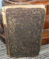 1858 Leather Bound New Testament, Small Book