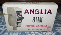 NOS Anglia 8mm Battery Operated Movie Camera