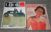 Lot of Vintage Magazines 1950's - 1960's